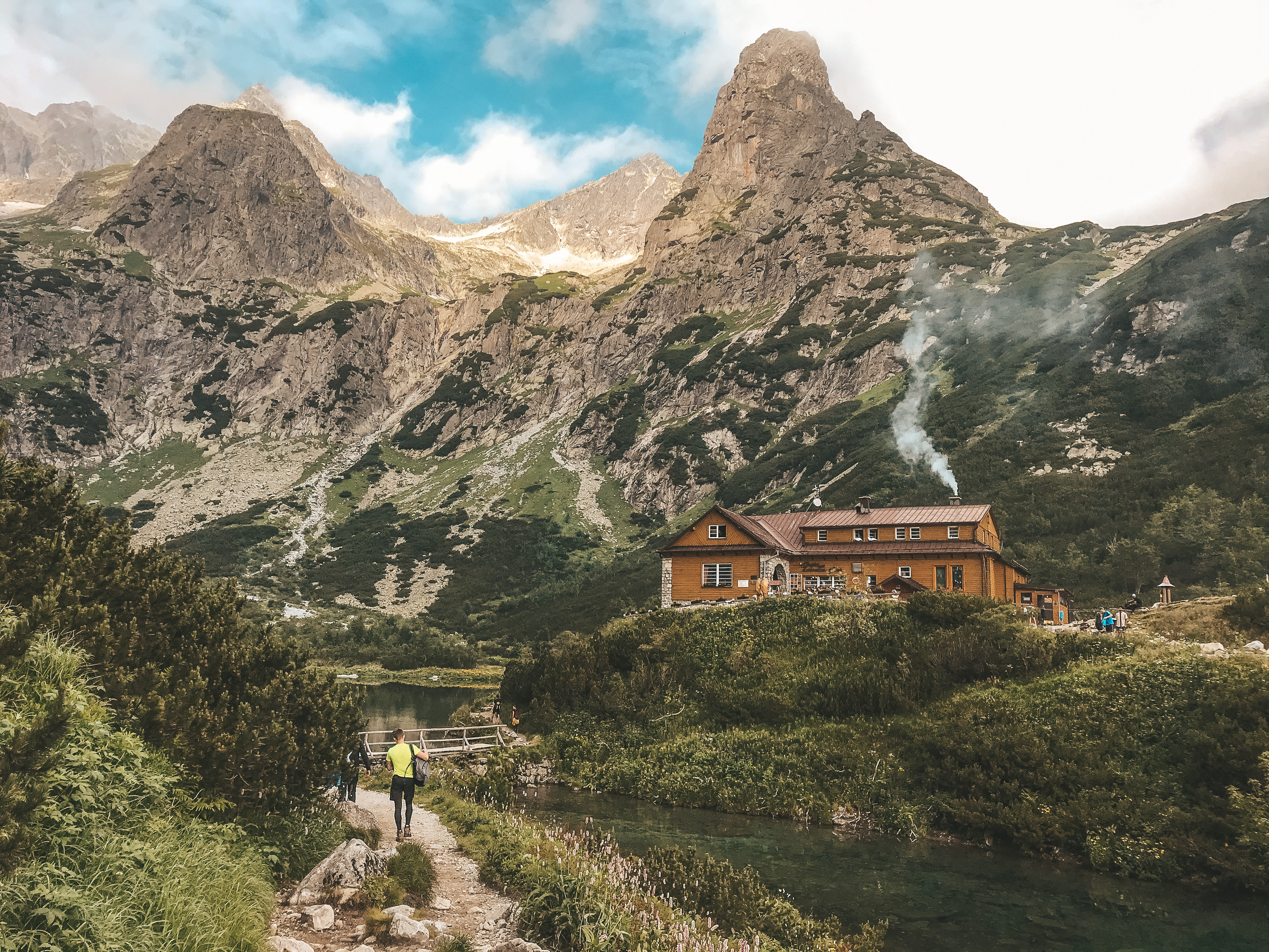 Cottage at zelene pleso photo